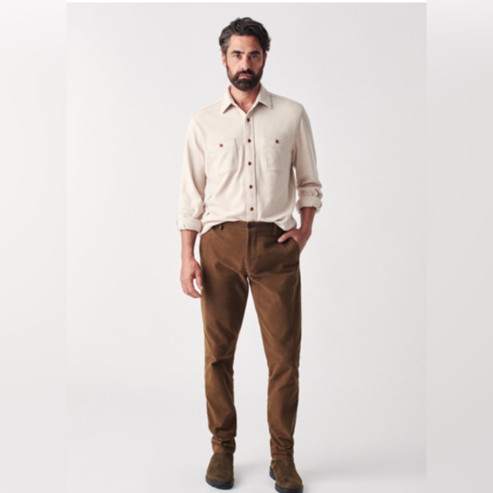 Men’s Faherty moleskin trouser